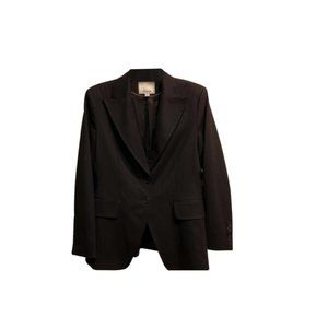 Façonnable Gray/Brown/Green Size 10 Laine Wool 2 Button Blazer